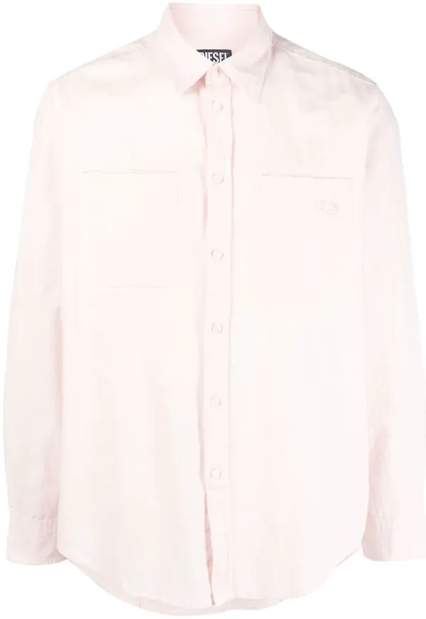 Diesel D-Hor arbetsskjorta - Rosa