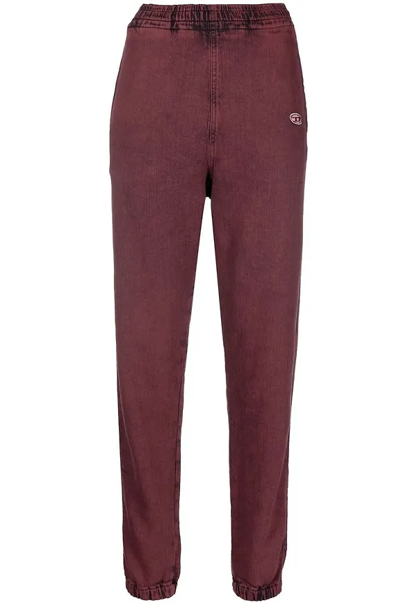 Diesel D-Lab avsmalnande jeans - Röd