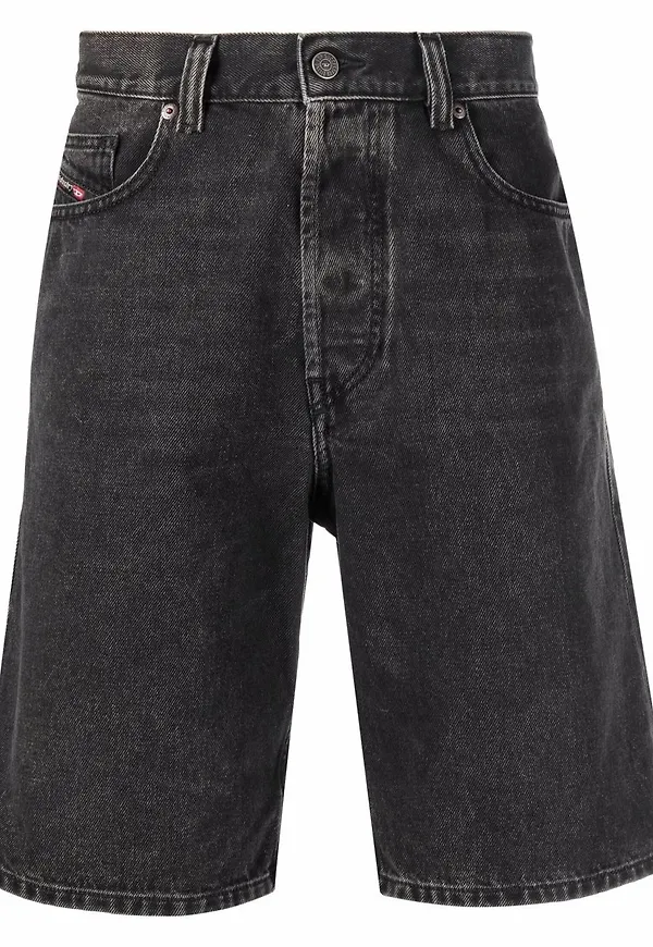 Diesel D-MACS-Z jeansshorts - Svart