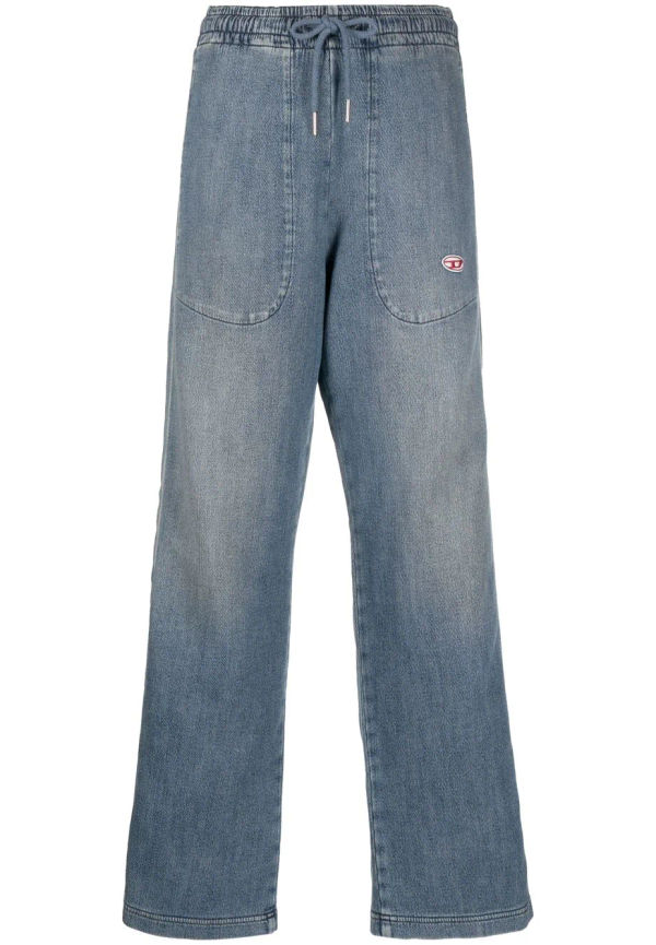 Diesel D-Martians Joggjeans® träningsjeans - Blå