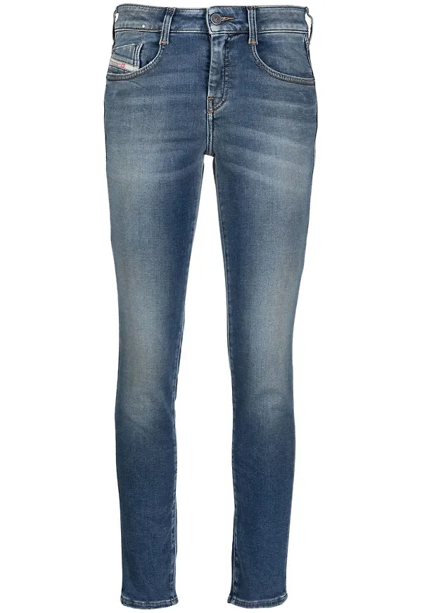 Diesel D-Ollies JoggJeans® smala jeans - Blå