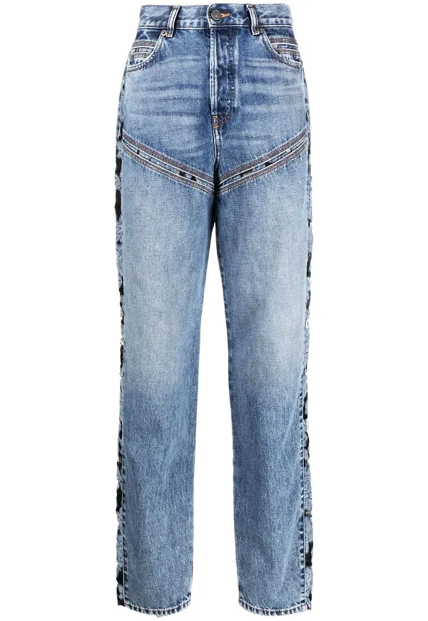 Diesel D-Pilut straight-jeans - Blå