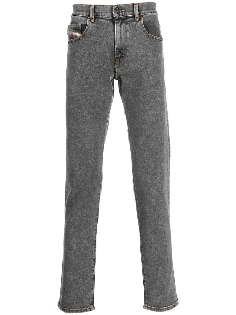 Diesel D-Strukt raka jeans från 2019 - Grå