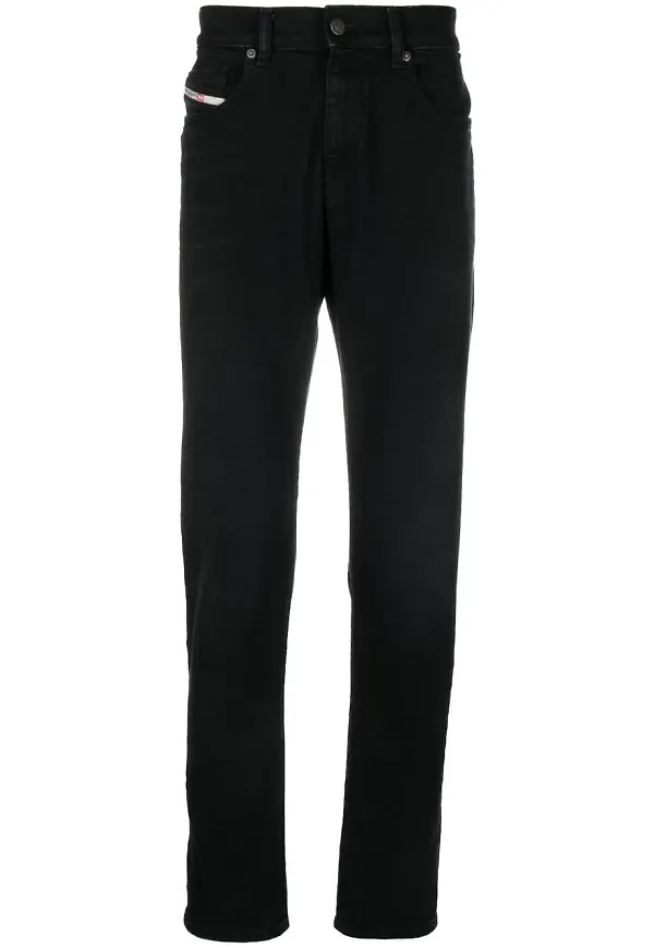 Diesel D-STRUKT skinny-jeans - Svart