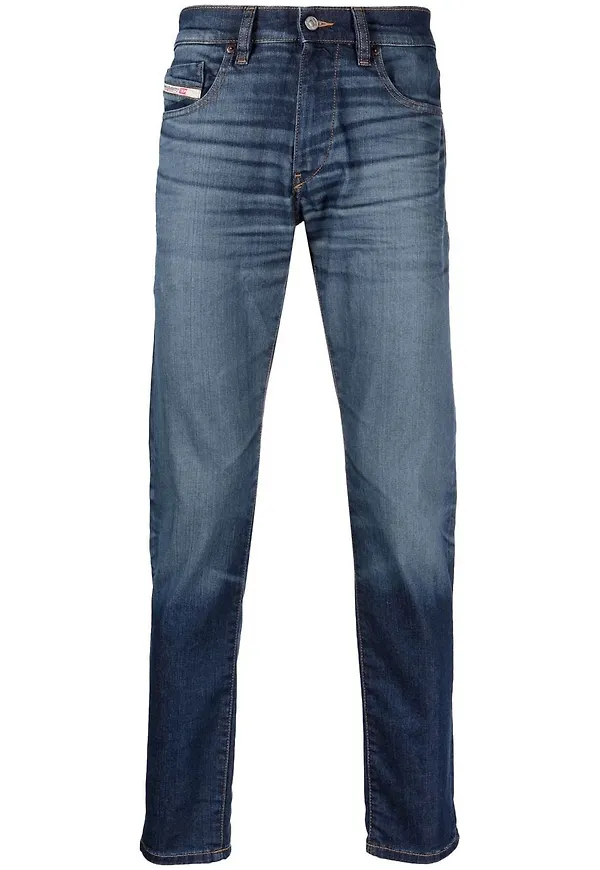 Diesel D-STRUKT slim fit-jeans - Blå
