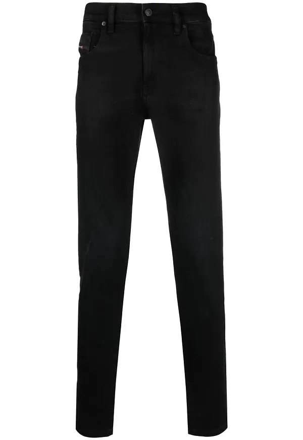 Diesel D-Strukt slim fit-jeans - Svart