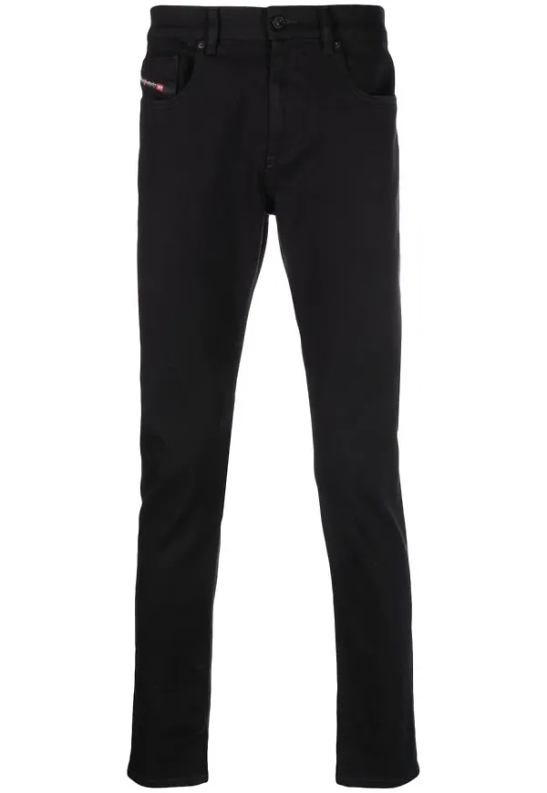 Diesel D-Strukt sraight-jeans - Svart