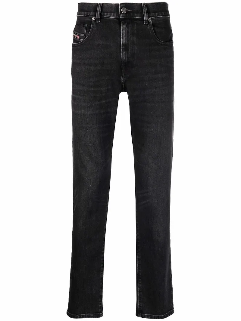 Diesel D-Strukt sraight-jeans - Svart