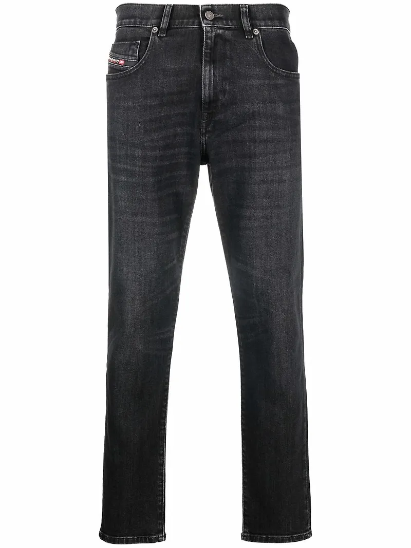 Diesel D-Strukt sraight-jeans - Svart