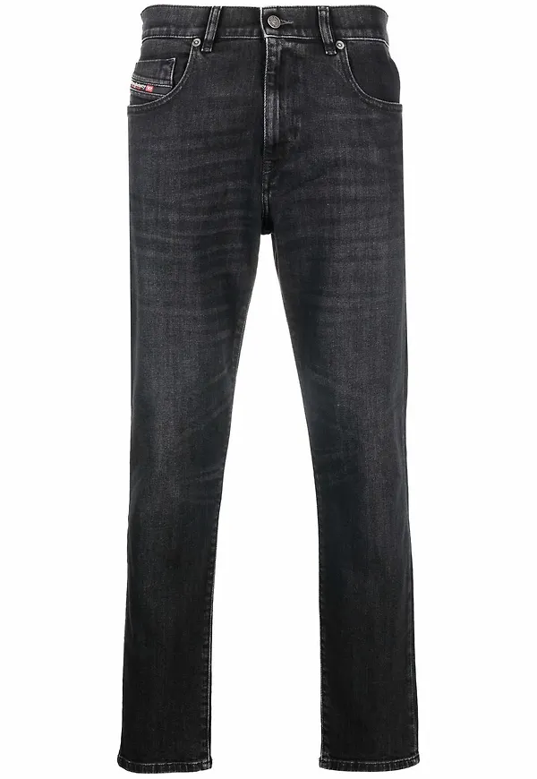 Diesel D-Strukt sraight-jeans - Svart
