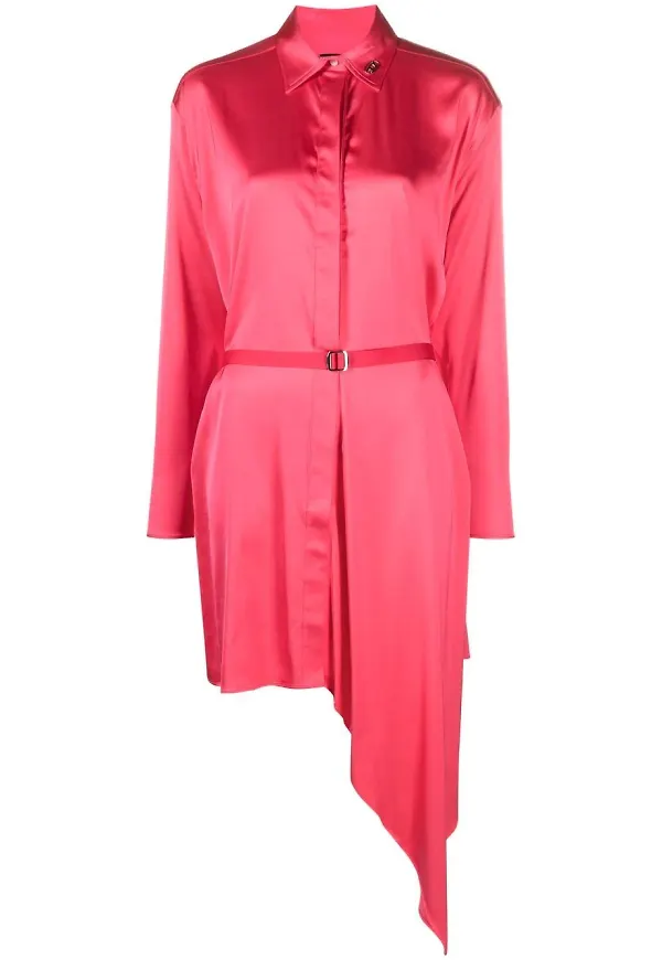 Diesel D-Triss asymmetrisk klänning - Rosa