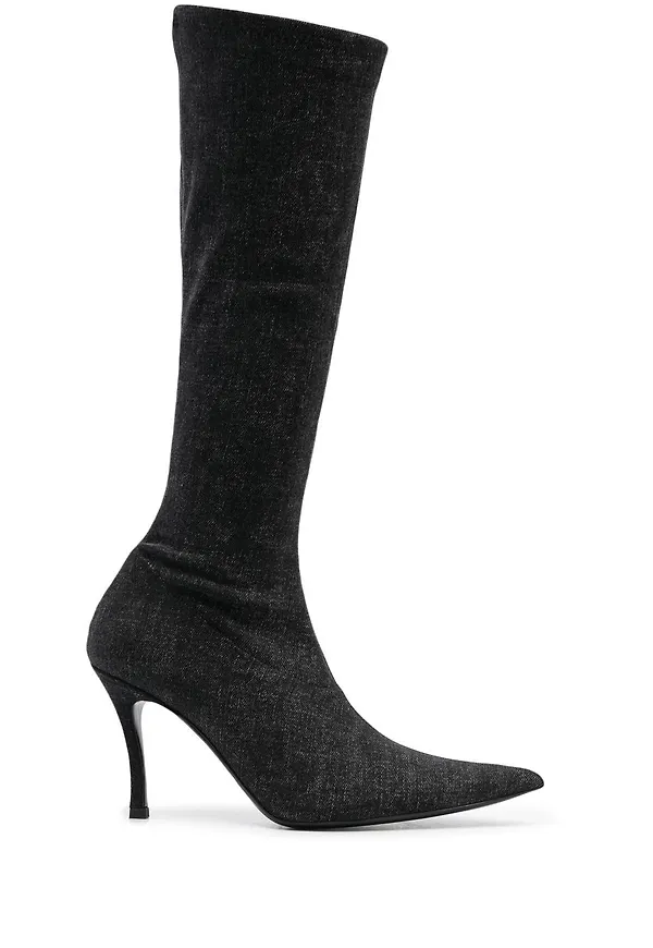 Diesel D-Venus stiletto boots - Svart
