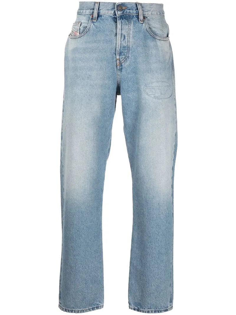 Diesel D-Viker straight-jeans - Blå