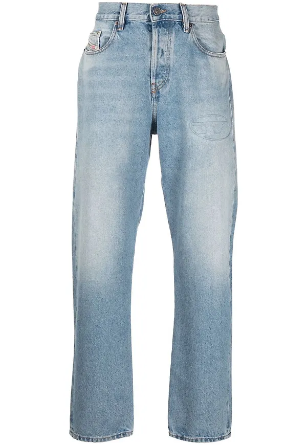 Diesel D-Viker straight-jeans - Blå