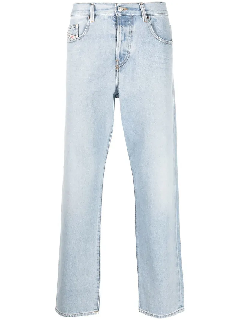 Diesel D-Viker straight-jeans - Blå