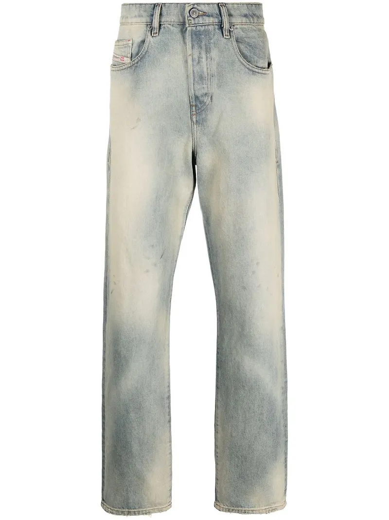 Diesel D-Viker straight-jeans - Blå
