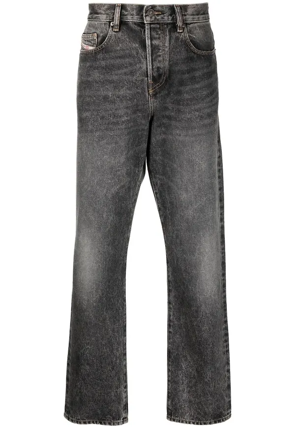 Diesel D-Viker straight-jeans - Grå
