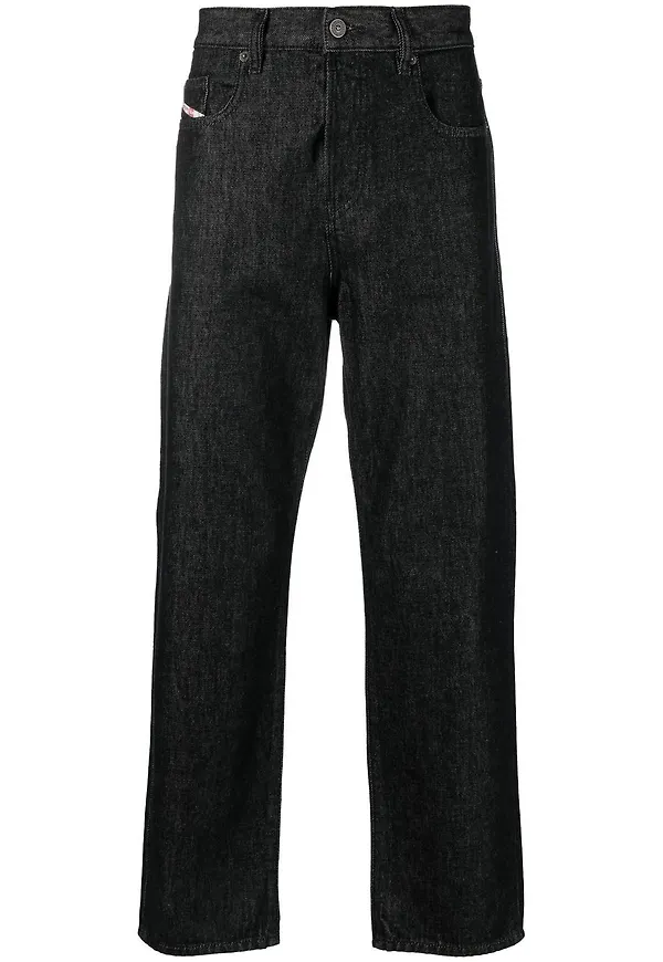 Diesel D-Viker straight-jeans från 2020 - Blå
