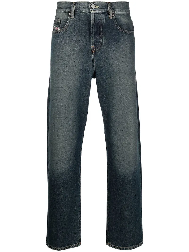 Diesel D-Viker straight-jeans från 2020 - Blå