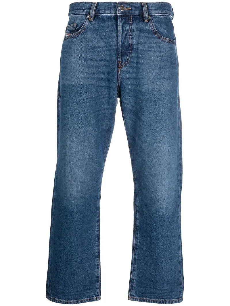 Diesel D-Viker straight-jeans från 2020 - Blå