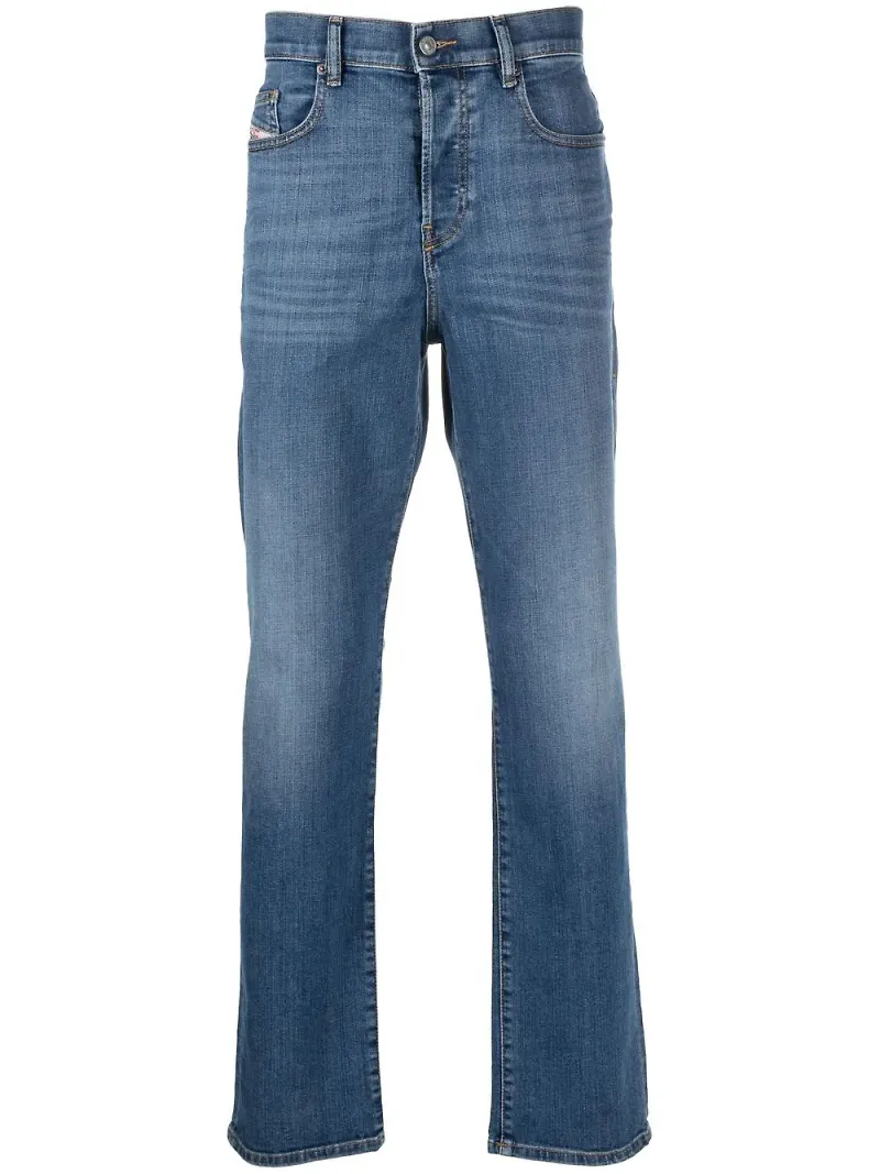 Diesel D-Viker straight-jeans från 202 - Blå