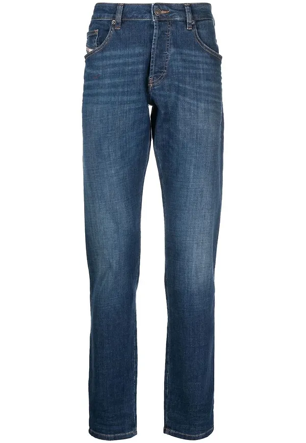 Diesel D-Yennox slim fit-jeans - Blå