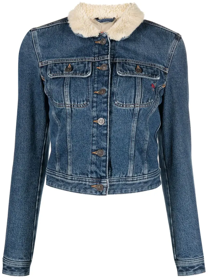 Diesel DE-SLIMMY-I jeansjacka - Blå
