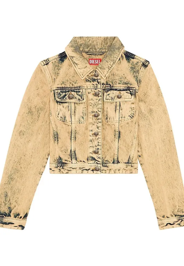Diesel De-Slimmy-Ins jeansjacka - Neutral