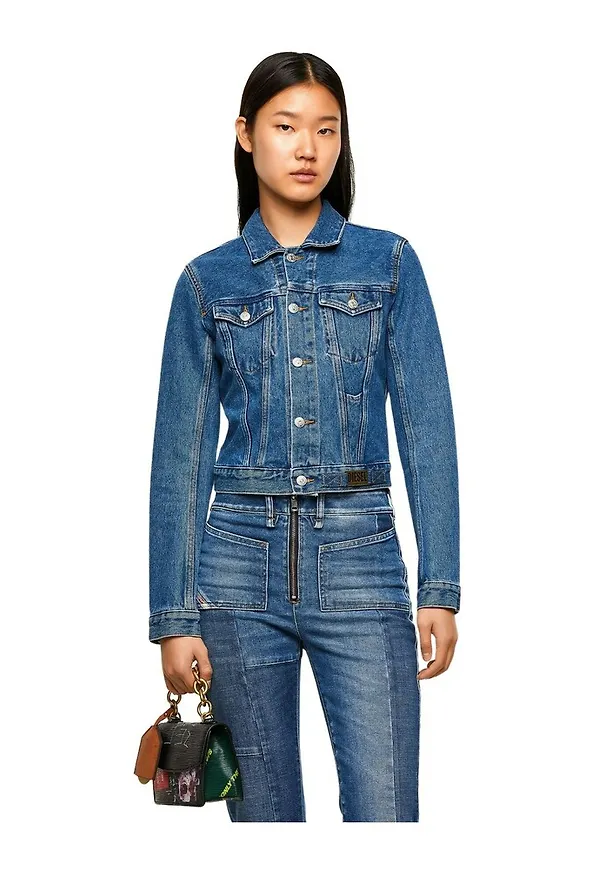 Diesel Denim Jackets Blå, Dam