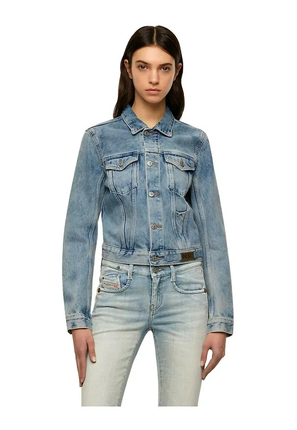 Diesel Denim Jackets Blå, Dam