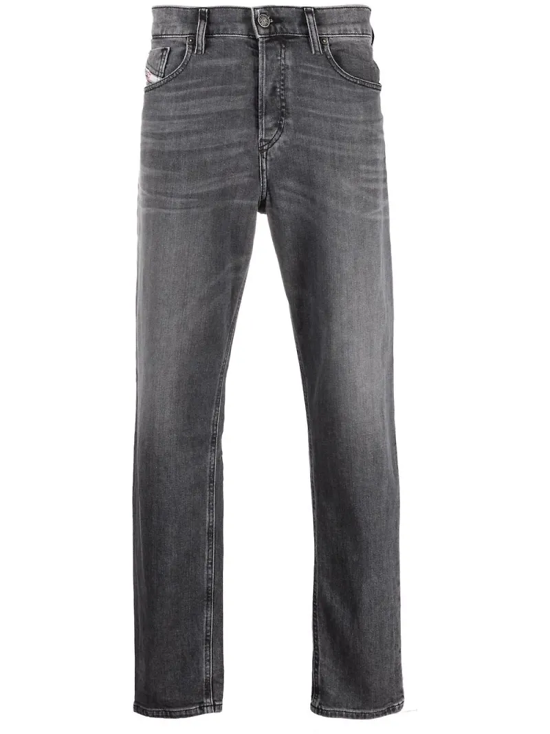 Diesel Di-Fining tapered-jeans - Grå