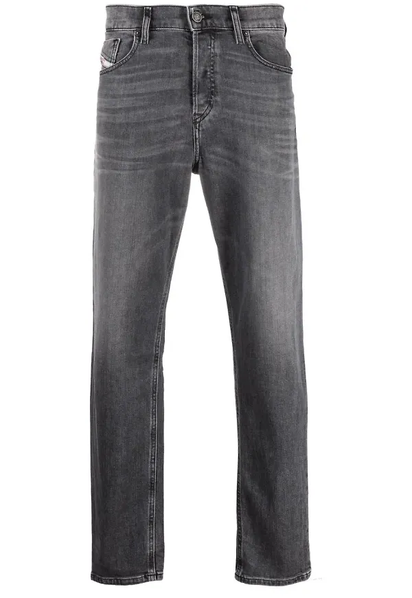 Diesel Di-Fining tapered-jeans - Grå