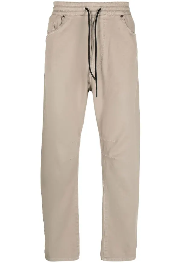 Diesel drawstring denim joggers - Neutral