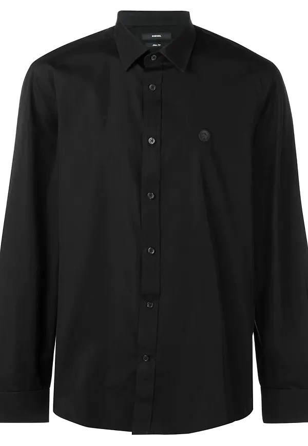 Diesel enkel t-shirt - Svart