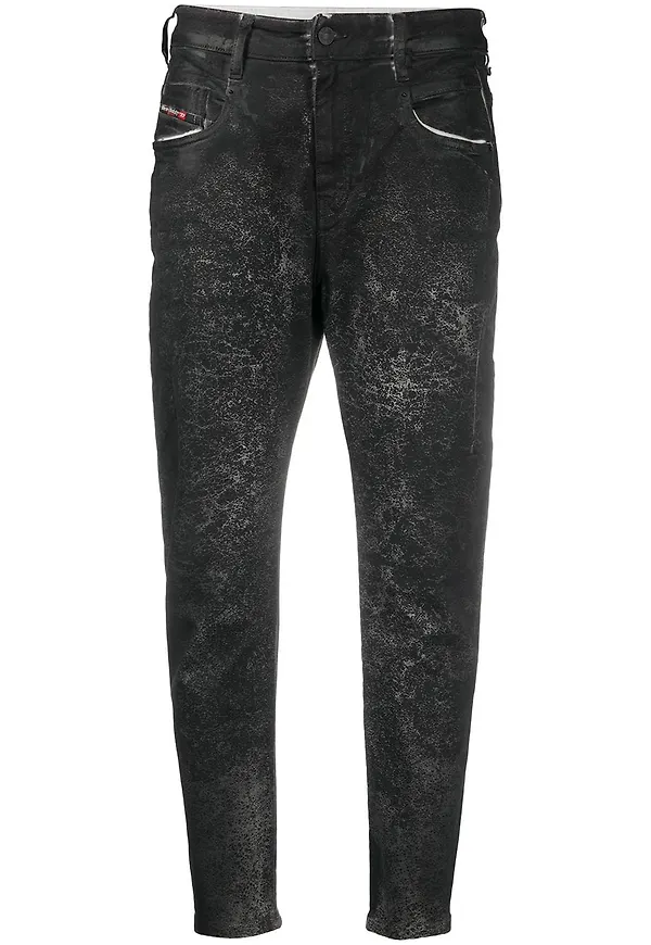 Diesel Fayza boyfriend-jeans - Svart