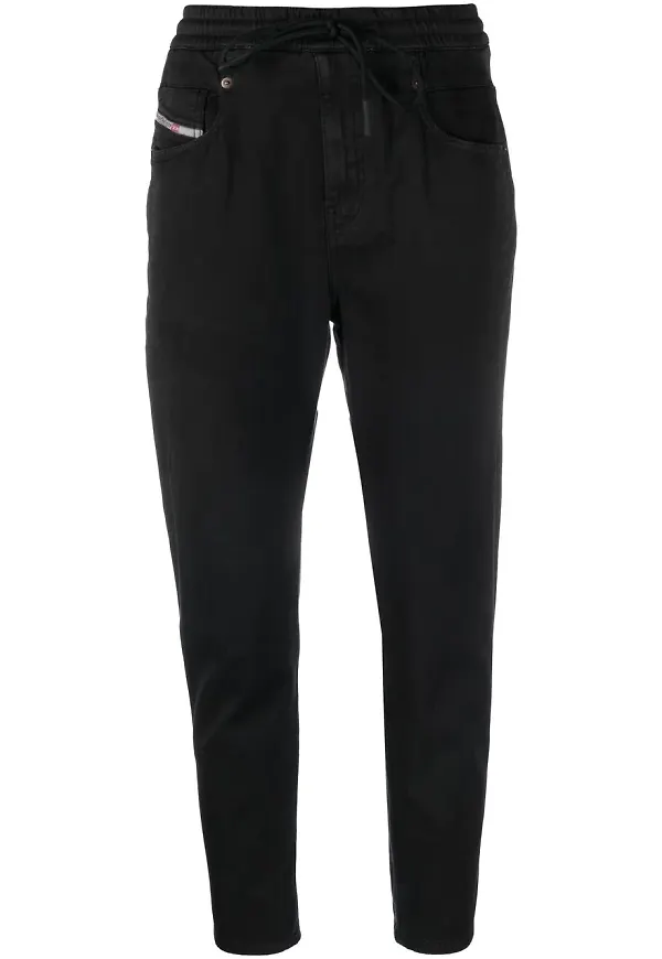 Diesel Fayza boyfriend-jeans - Svart