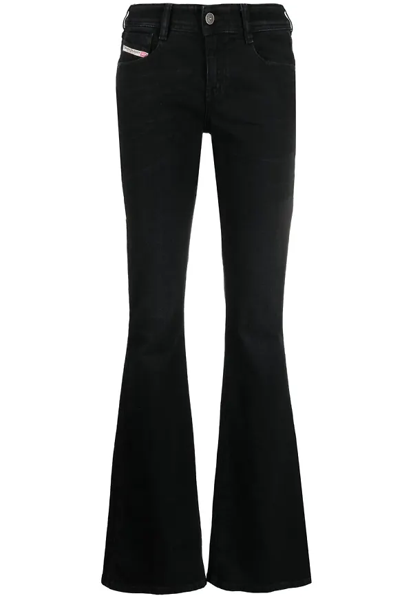 Diesel flare-jeans - Svart
