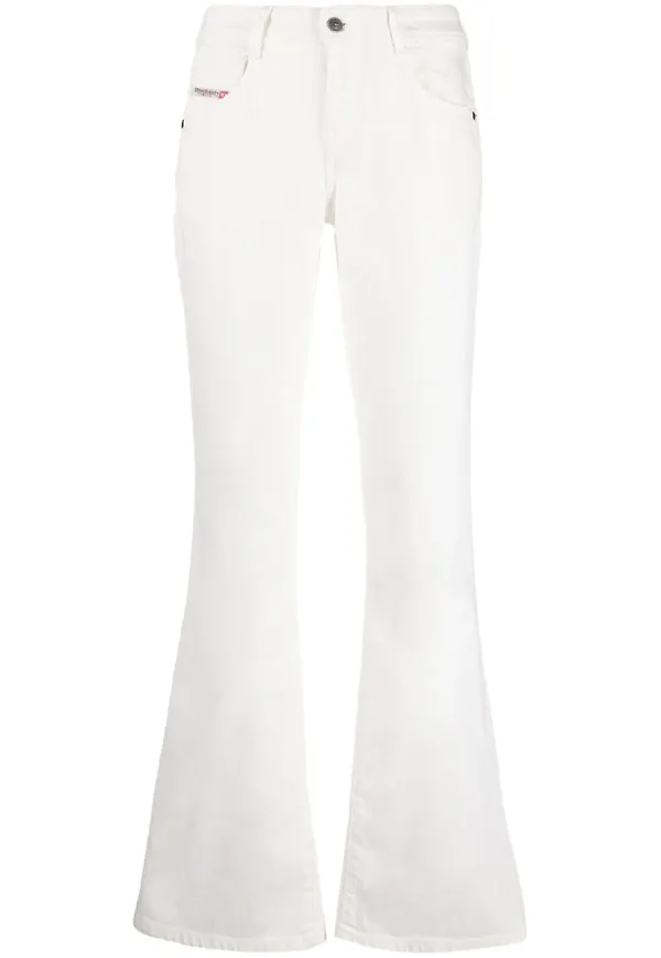 Diesel flare-jeans - Vit