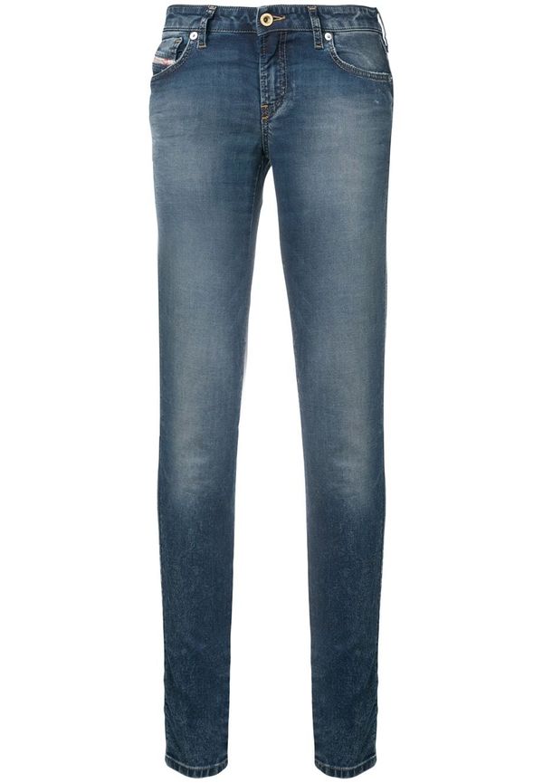 Diesel Gracey JoggJeans med smal passform - Blå