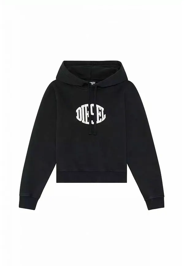 Diesel Hoodies Svart, Dam