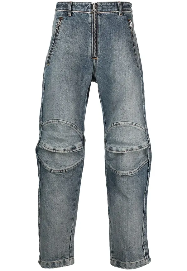Diesel jeans med dragkedja - Blå