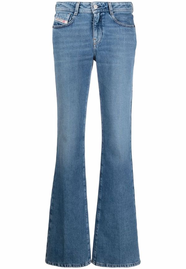 Diesel jeans med logotypmärke - Blå