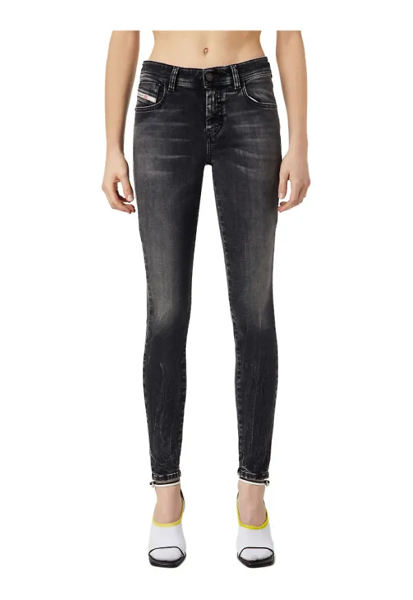 Diesel Jeans slandy 09c29 Grå, Dam