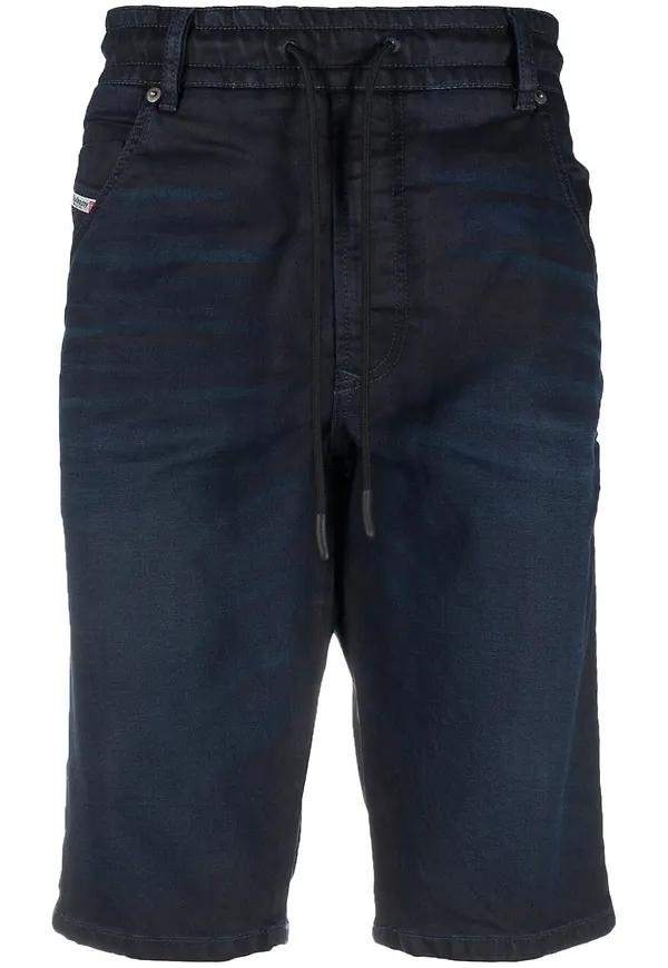 Diesel knälånga jeansshorts - Blå
