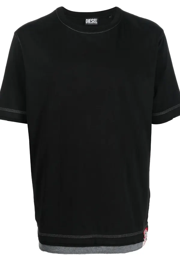 Diesel kortärmad t-shirt - Svart