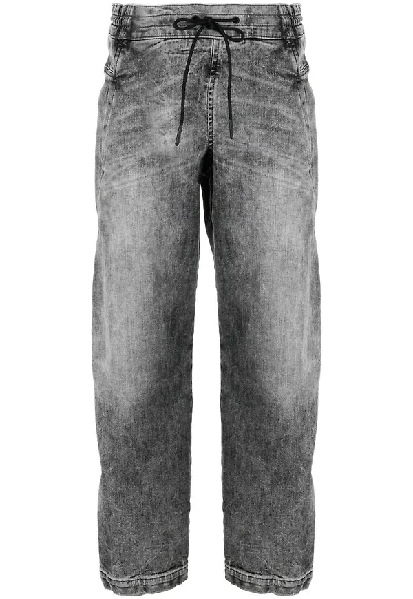 Diesel Krailey jeans med dragsko - Grå