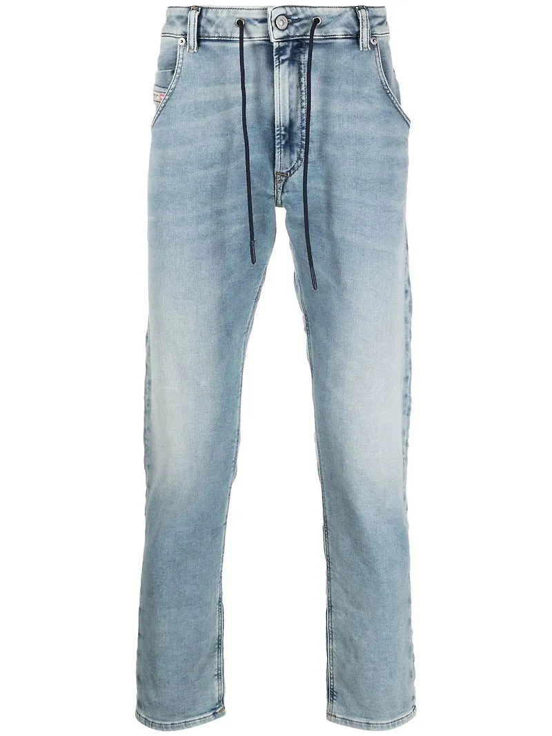 Diesel Krooley avsmalnande jogg-jeans - Blå