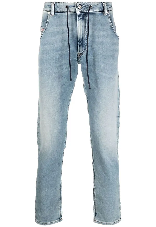 Diesel Krooley avsmalnande jogg-jeans - Blå