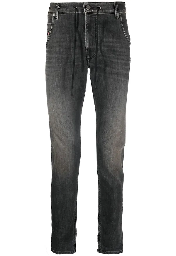 Diesel Krooley avsmalnande JoggJeans® - Svart