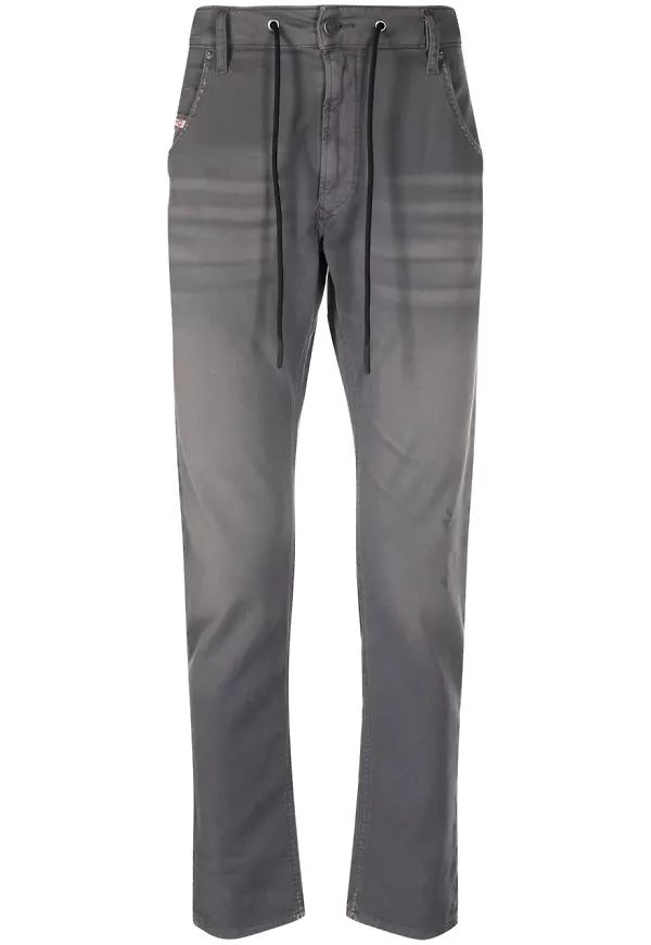 Diesel Krooley JoggJeans® avsmalnande ben - Grå